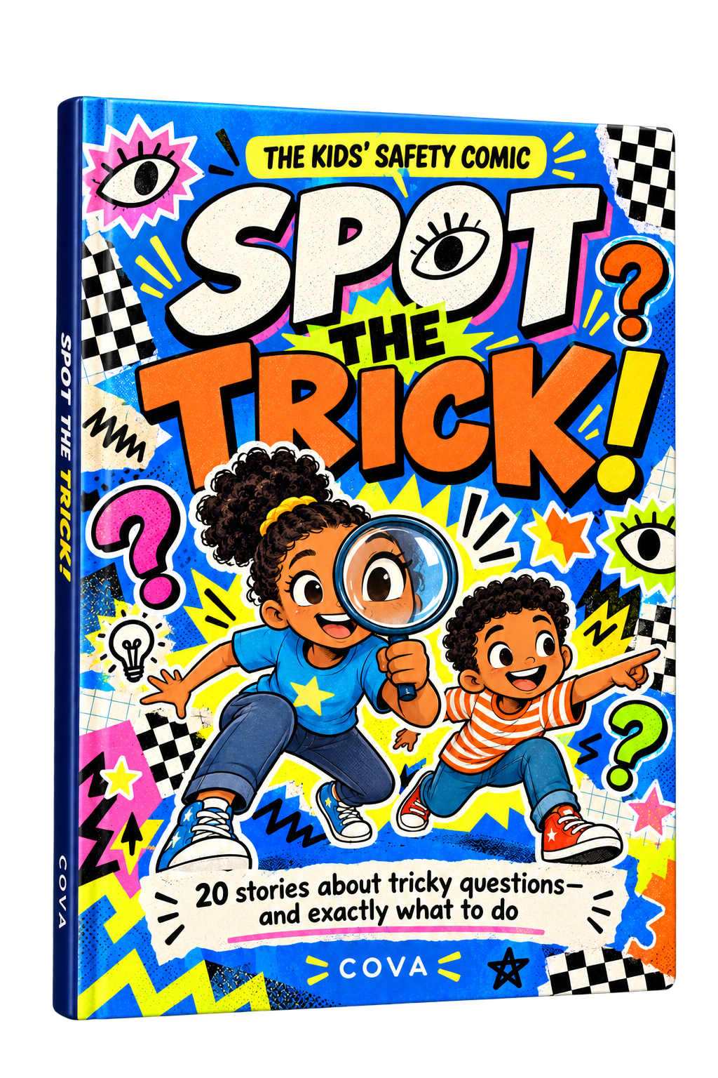 The Spot the Trick hardcover comic book