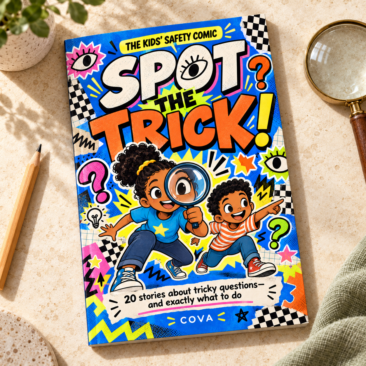 The Spot the Trick hardcover comic book