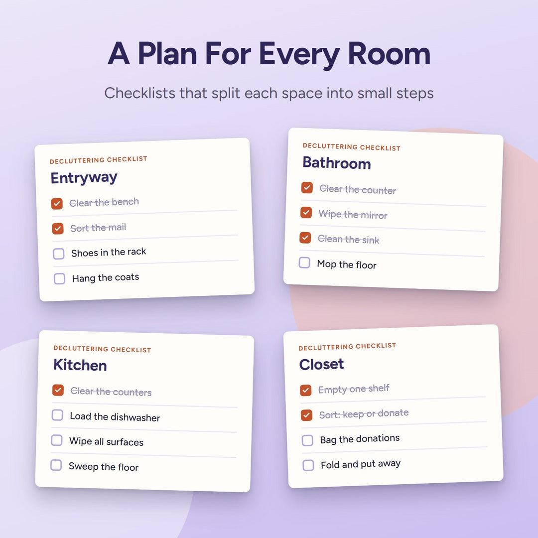 COVA ADHD Cleaning Planner