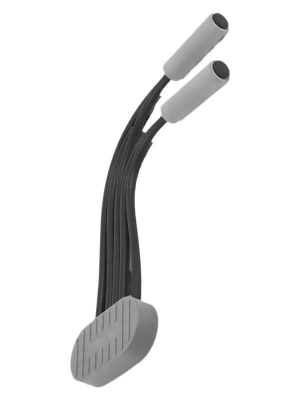 Regular pedal resistance band in gray and black