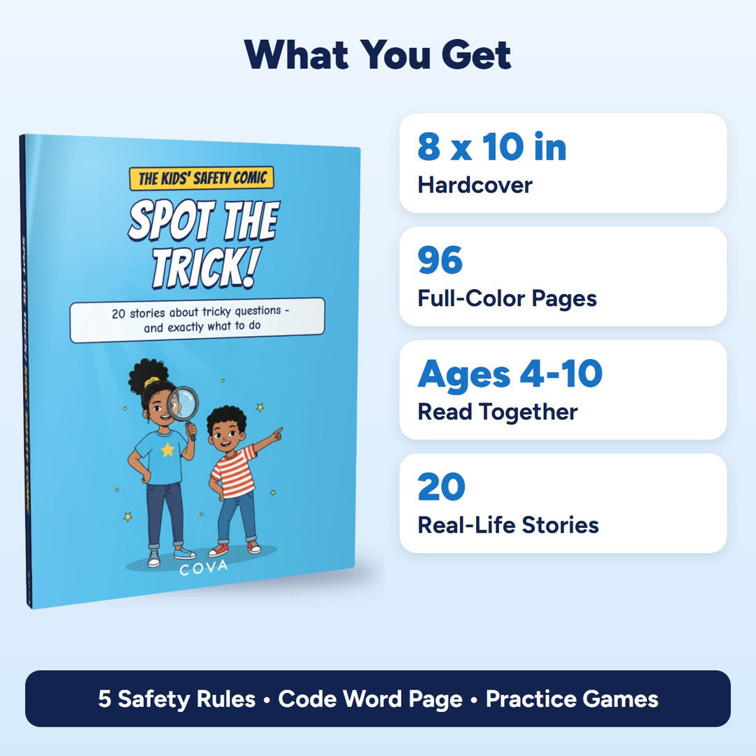 Spot the Trick: Kids' Safety Comic Book