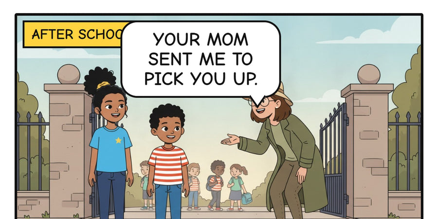 A sample comic page from a game-chat story