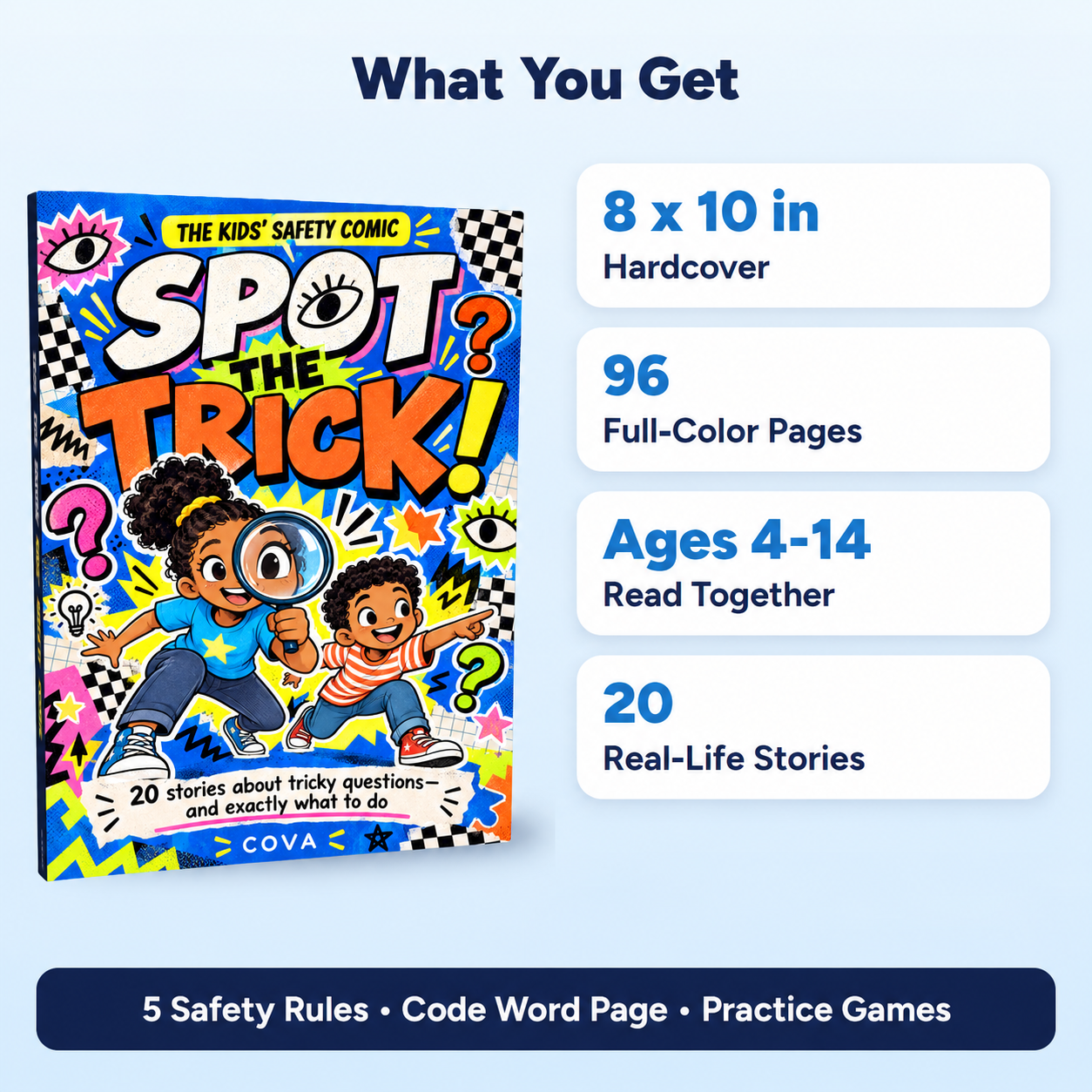 Book details: 8 x 10 in hardcover, 96 full-color pages, ages 4-14, 20 stories